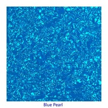 Feiman 셀룰로이드 소재 어쿠스틱 기타 용 빈 시트 Pickguard Self Adhesive 24cm x 품질 스크래치 플레이, 17 blue pearl
