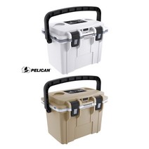 펠리칸 엘리트쿨러 14쿼터 낚시 캠핑아이스박스 캠핑쿨러 3종, 블루그레이