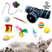 나마스펫 고양이 트랙볼 쥐돌이 공 장난감 D세트, 1세트