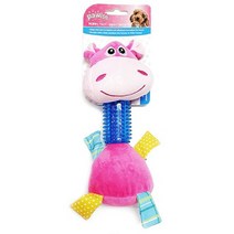 포와이즈 TPR 목이 긴 애니멀토이 - 하마 애견장난감, 본상품