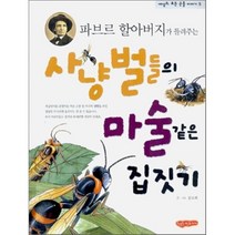 파브르 할아버지가 들려주는 사냥벌들의 마술같은 집짓기, 행복한만화가게