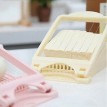 [AKMALL]도블레 두부 슬라이서 스텐 와이어 6줄, 색상:LK220 두부(핑크), 단품