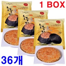 오래구워 구수한 누룽지 150gx36개(한박스) 국산 간식 죽 영양식 노인 백미 쌀 과자 가마솥, 1