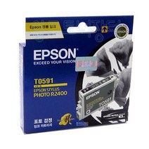 EPSON T059170 포토검정 정품잉크 엡손 스타일러스포토 R2400 [Stylus Photo], 1, 선택1