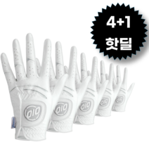 4+1 범양 GMAX OIO 오아이오 천연양피 골프장갑 5장, 여성