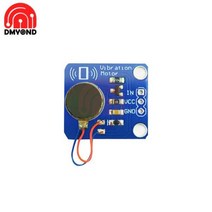 압력 센서 sensor DC 3.0-5.3V PWM 진동 모터 스위치 장난감 모듈 Arduino DIY 키트 용 5V 60 mA 휴대 전화 진동기 최소 9000RPM, 1Pcs, 1개
