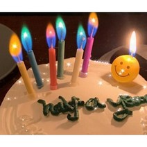 나혼자산다 초 12개입 1+1 화사 무지개 촛불