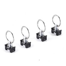 여행트레일러 자전거수레 미니벨로짐받이 애견 오토바이 타이 다운 앵커가 있는 500mm 오토바이 레일 트랙, 한개옵션0