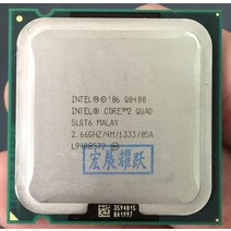 pc부품 PC 컴퓨터 인텔 코어 2 쿼드 프로세서 Q8400 (4M 캐시 2.66 GHz 1333 FSB) LGA775 데스크탑 CPU, 한개옵션0