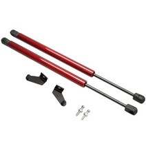 보닛 트렁크 쇼바 현대 그랜드 스타렉스 h1 2018-2021 프론트 후드 보닛 탄소, 적색 탄소 섬유