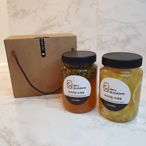 [심스블렌딩] 수제청 선물박스, 2구박스