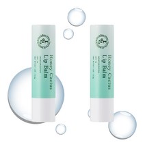 [자외선차단] 1+1 코니샤 오아시스 허니 선인장 립밤 SPF13, 흰색