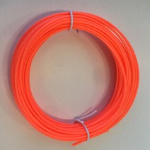 뉴 이지드로잉 무선 3D펜 전용 안전한 저온 친환경 PCL 필라멘트 10m 20색, 1개, 16.다홍색