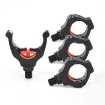 hirisi 4pcs 잉어 낚싯대 레스트 헤드 그리퍼 매직 자석 클립이 있는 로드 포드 홀더용 낚싯대 유지, 협력사