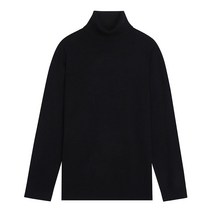 베스띠벨리 22F/W 베이직 터틀넥 풀오버 BFU2920BK