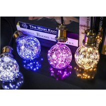 [FC] 카오스 G95 LED1W 에디슨 램프(은하수램프), 전구색