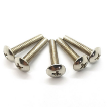 소량낱개/ 스텐트러스볼트 굵기6mm모음 우산머리볼트 트러스머신 십자볼트 (서스 SUS), 6x8mm