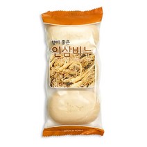 인삼 비누 3입 목욕 용품 사우나 비품 때비누 샤워때 천연비누, 단품