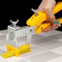 타일평탄 클립 공구 타일수평 타일높이 바닥용 타일간격 타일줄눈간격 평탄쐐기 평탄클립 평탄집게 타일스페이스[제품선택], 1개, 01.타일평탄클립 1mm (1봉 약100pcs)