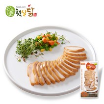 햇살닭 저염 훈제 슬라이스 닭가슴살 플러스 (100g), 10kg(100gX100팩)