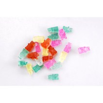 하리보 꼬마곰 몰드 50구 몰드 석고방향제 레진 휴대용 비누 만들기 금형틀, 1개