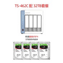 NAS 나스 선물을 받기 위한 주문 표시 QNAP(qnap) ts-462c 엔터프라이즈, ts-462c+씨게이트 쿨울프 32t(8t4)