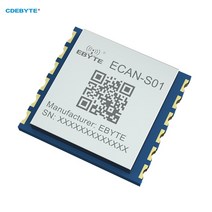 Can2.0 Modbus ECAN-S01 직렬 프로토콜 변환기 모듈 DC2.3-5.5V 양방향 투명 전송 통신, 한개옵션0