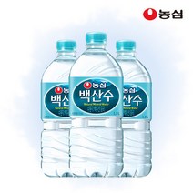농심 백산수 1L 24병 생수, 상세페이지 참조