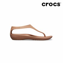 [크록스] 여성 세레나 플립 / 205468-860 브론즈 / 여성 쪼리샌들 / Crocs