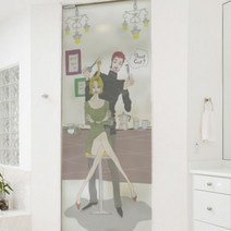 [천삼백케이] [꾸밈] cp231-럭셔리미용실유리문시트지, 단품