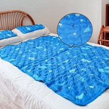 홈엔픽 아이스 쿨매트 국산 냉각젤 쿨 여름 매트 세트, 더블세트_베개 2개 + 특대형 1개