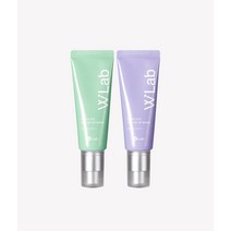 톤보정 파데프리 더블유랩 모이스트 핏 컬러 업 밀착 베이스, 퍼플