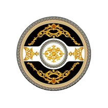 인테리어의자 골드서클체어 벨벳의자 버블 키스 럭셔리 매트 카펫 러그 거실 블랙 화이트 골드 에스닉 스타일 라운드 침실 장식 홈 의자, [03] 80cmX80cm, [02] Gold