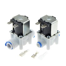 솔레이노이드 밸브 솔밸브 전기 플라스틱 솔레노이드 12v 24v 220v 정상 폐쇄 물, 9.52mm 호스용 1pc, 교류 220v, 정상적으로 열림