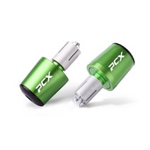 pcx튜닝용품 혼다pcx pcx125 PCX 22mm 오토바이 핸들 바 그립 엔드 캡 끝 플러그 혼다 125 150 PCX125 2010, 02 Green