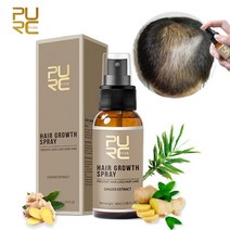 모발 수염 성장 에센스 오일purc 헤어 에센스 생강 액체 탈모 치료 증점제 강화 및 두피 케어, 20ml