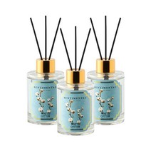 센티멘탈 디퓨저 S시리즈 화이트코튼 120ml 1+1+1, 없음