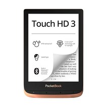 포켓북 터치 HD 3 Spicy Copper | E-북 리더 6ʺ Glare-Free Eye-Friendly E Ink Text-to-Speech Function 오디오 Outp