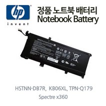 HP 노트북 배터리 정품 KB06XL HSTNN-DB7R TPN-Q179 Spectre x360 15 시리즈, HP 배터리 KB06XL HSTNN-DB7R