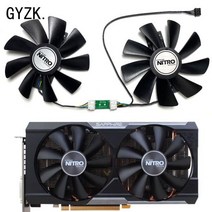 사파이어 라데온 NITRO 그래픽 카드 교체 선풍기 R9 380 380X GAA8B2U, 01 a pair of fans