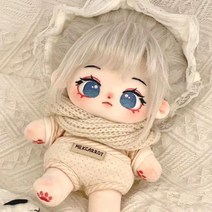무속성솜인형 아이돌 솜깅이 20cm 실비안자매 옷 몸체, 실버실비안 몸체_20cm