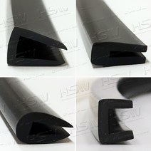 실리콘철판패킹 (4mm용)A타입 5M(검정), 1개