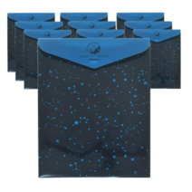 미소로 PP 서류봉투 세로형 하늘, A4, 20매