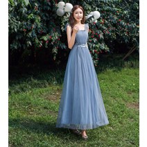 들러리 하객 브라이덜샤워 드레스 신부복장 센스 슬림해 보이는 앙상블 공연-131094