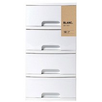 신나라-닷컴_창신리빙-블랑 서랍장 18(4단) 177x245x309mm (1EA) 정리함 거실 안방 주방 옷장 보관 다용도 의류 수납 책상_ tlsskfk, S-N-선택사항없습니다