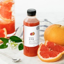 달콤공장 수제청 오자몽, 골드레몬청, 500ml