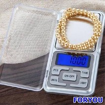 ForU8060 휴대용 소형 포켓 전자저울 전자식주방저울 바리스타저울 가정용저울 디지탈저울, 상세페이지 참조