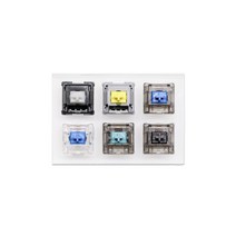 아크릴 스위치 테스터 기계식 키보드 용 DUROCK 해바라기 돌고래 피아노 L7 T1 Daybreak Linear Tactile Si, 01 DUROCK  A Tester x1