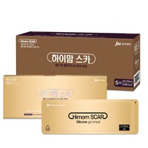 JW 중외제약 제왕절개흉터밴드 수술흉터밴드 실리콘겔시트 하이맘스카 40x150mm 1매 켈로이드
