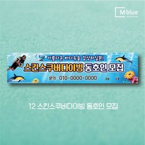 엠블루15 스포츠 볼링현수막 수영현수막 스킨스쿠버다이빙 스킨스쿠버 당구 패러글라이딩 클라이밍 볼링 수영 동호회 대회 행사 현수막, 12_스킨스쿠버다이빙 동호인 모집